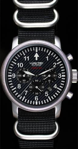 Lum-Tec Combat B15 MDV Luminous Carbon Fiber Chronograph Watch Lum-Tec Combat B15 MDV Luminous Carbon Fiber Chronograph Watch