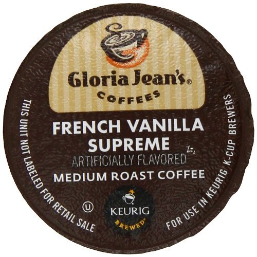 Keurig, Gloria Jean's, French Vanilla Supreme, K-Cup packs, 50-Count