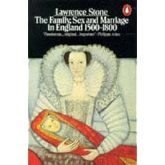 The Family, Sex and Marriage in England, 1500-1800