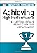 DK Essential Mgrs:Achievg High Perfrmce: Setting Goals, Being Creative, Networking (DK Essential Managers)