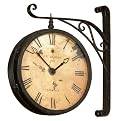 Round Clock - Black (20x25")