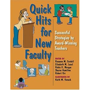 Quick Hits for New Faculty - Rosanne M. Cordell