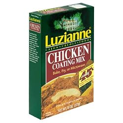 Luzianne Chicken Coating Mix, 8-Ounce Boxes (Pack of 6)