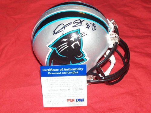 Jonathan Stewart Autographed Carolina Panthers Riddell Mini Helmet, Oregon Ducks, PSA/DNA Certified Authentic #H95436.