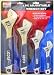 4 Pcs Adjustable Wrench Set (Nickle-Iron) - Soft Grip