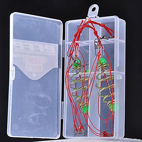 2pcs/Box ISE Explosion Hook Big Spring With Box Packed Size7# 9# 11# 13# Carp Fishing -Mountain Tops