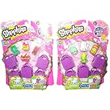 Shopkins S2 5 Pack Playset X 2 (10 Shopkins, 10 Shopping Bags)