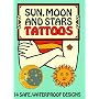 Sun, Moon and Stars Tattoos (Temporary Tattoos)