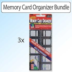Pioneer Photo Albums Memory Card Organizer Bundle of 3
