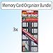 Pioneer Photo Albums Memory Card Organizer Bundle of 3