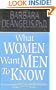 What Women Want Men to Know