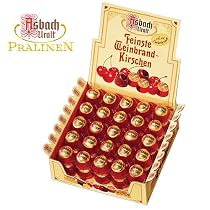 Asbach Uralt Brandy Filled Cordial Cherries in Counter Unit - 625g/22.1oz