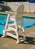 Lifeguard Official's Chair -Side Step (Med) by Tailwind