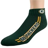 Green Bay Packers Green Low Cut Socks