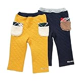 【アウトレット】Piccolo(ピッコロ) 長丈パンツ (70～90cm) キムラタンの子供服 ネイビーブルー 70 (34413-154)