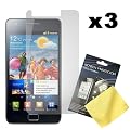 Displayschutzfolie Display Schutzfolie Folie f�r Samsung Galaxy S2 i9100 (x3 St�ck)