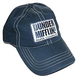 The Office Dunder Mifflin Paper Co. Embroidered Patch Soft Baseball Cap/Hat