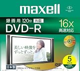 DR120C.S1P5S A (DVD-R 16倍速 5枚組)