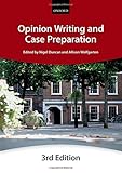 Opinion writing and case preparation