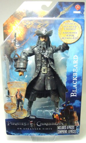 Pirates Of The Caribbean On Stranger Tides Action Figure, Series 2, (BLACKBEARD)