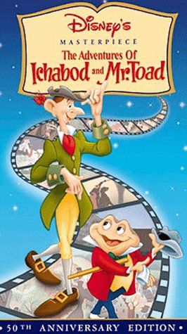 Childrens Toyshop  VHS : The Adventures of Ichabod and Mr. Toad (50th Anniversary Edition) (Disney's Masterpiece)