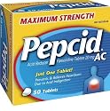 Pepcid AC Acid Reducer (20 mg), Maximum Strength, 50-Count Tablets