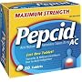 Pepcid AC Acid Reducer (20 mg), Maximum Strength, 50-Count Tablets