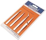Draper 19850 Tweezer Set 4pc