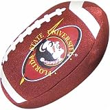 My Team Florida St. Seminoles Squishy Microbead Mini Football Pillow