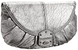 Rafe Agyness Clutch,Silver,one size