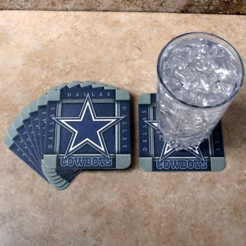 Dallas Cowboys 8-Pack Absorbent PaperKraft Coasters