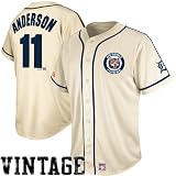 Sparky Anderson Detroit Tigers Majestic Cooperstown Natural Tradition Jersey
