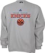 New York Knicks adidas True Crewneck Sweatshirt