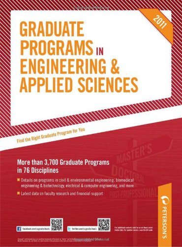 Graduate Programs in Engineering & Applied Sciences (Peterson's Graduate Programs in Engineering & Applied Sciences)