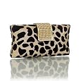''Shimmering Leopard'' Clutch