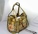 Burberry Handbags (Gold) Leather Coated Canvas Baby Beaton Bag 32612371 JUST REDUCED!!