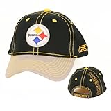 Pittsburgh Steelers 2-Tone "Stitch" Adjustable Baseball Hat