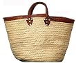 Moroccan Straw Summer Beach / Shopper / Tote Bag 22"x13"