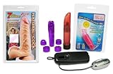 White Boy Natural Cock Bundle - Adult Toy Sex Kit