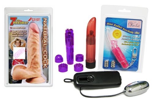 White Boy Natural Cock Bundle - Adult Toy Sex Kit