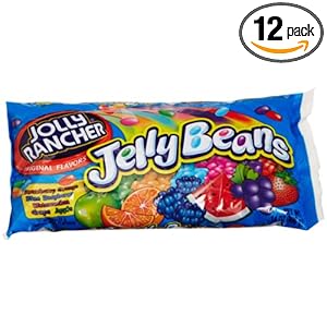 Jolly Rancher Jelly Beans, 14-Ounce Bags (Pack of 12)