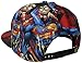 Concept One Superman Sublimated 5 Panel Baseball Cap, Adjustable Hat