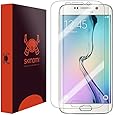 Skinomi TechSkin - Samsung Galaxy S6 Edge Screen Protector Premium HD Clear Film with Free Lifetime Replacement Warranty / Ultra High Definition Invisible and Anti-Bubble Crystal Shield