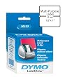 Dymo Labelwriter Labels 0.5 x 1 Inches, 1000 Labels/Roll, 1 Roll/Box (30333)