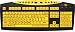 Large Print USB Computer Keyboard (Yellow with Black Letters) Great for Visually Impaired Individuals