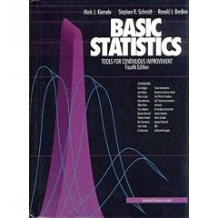 Basic Statistics: Tools for Continuous Improvement 4th Edition (Hardcover)