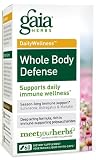 Gaia Herbs Whole Body Defense 100% Vegetarian Liquid-Filled Capsules 60 Capsules