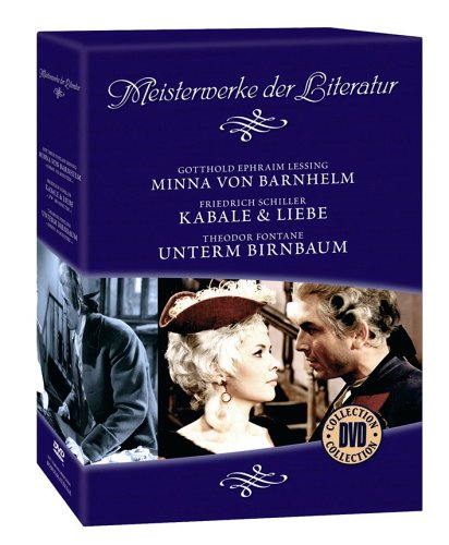 Meisterwerke der Literatur - Minna von Barnhelm / Kabale & Liebe / Unterm Birnbaum (3 DVDs)