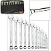 Tools & Hardware : Bahco by Snap On 837013 13 pc Combination Wrench Set w/Pouch