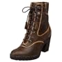 Timberland Women's Crispin Mid Vintage Lace-Up Boot,Dark Brown,10 M US